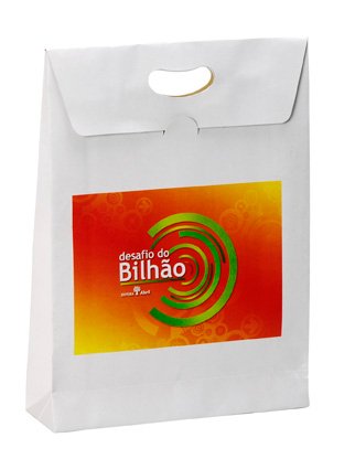 Sacolas de papel customizadas com logomarca da Gazoni Embalagens com impressão de alta qualidade, ideal para branding e divulgação de marcas, empresas e eventos